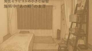 男性セラピストの小さな秘密 Vol.1｜お客様をお迎えする準備──その前から、もう始まっています。
