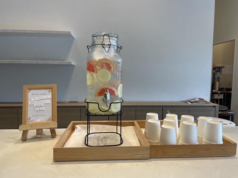 武雄温泉　OND HOTEL デトックスウォーター