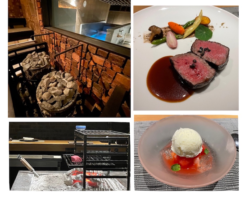 武雄温泉　OND HOTEL夕食や翌朝のサウナの様子