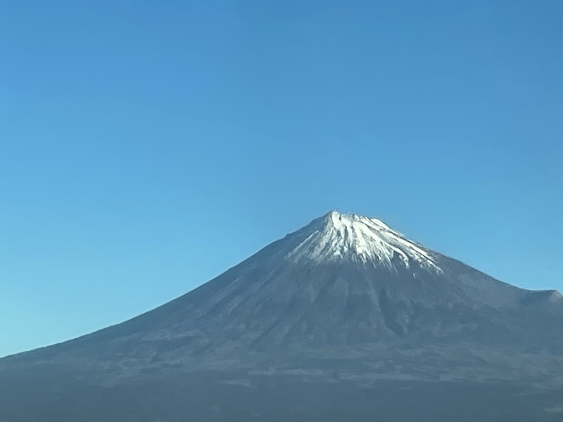 青空と富士山