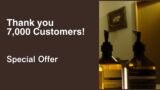 ご来店 7000名突破キャンペーン